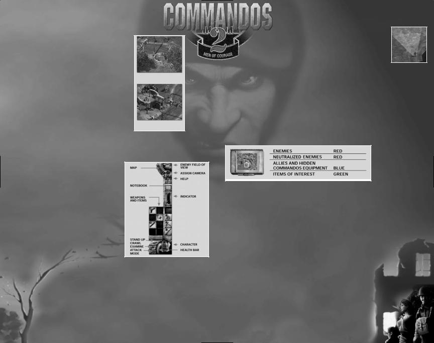 Games PC COMMANDOS 2-MEN OF COURAGE User Manual