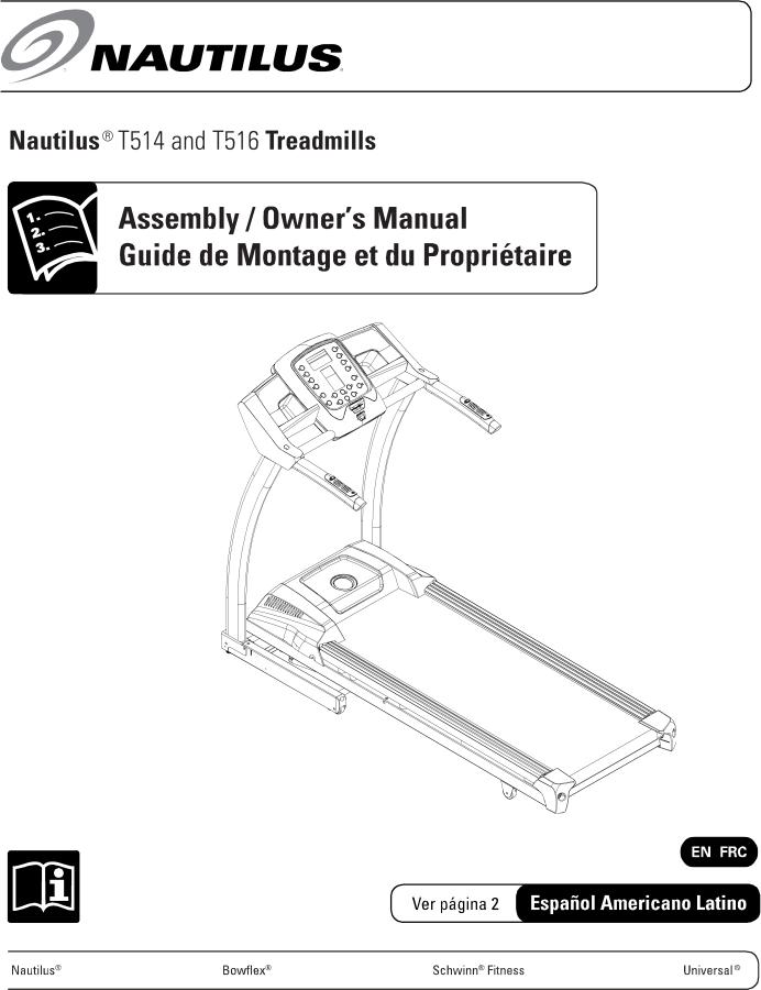Nautilus T514, T516 User Manual