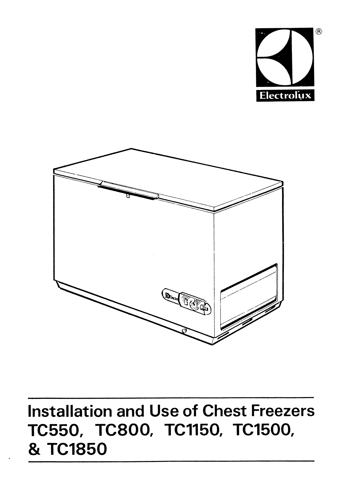 Electrolux TC1150, TC550, TC1850, TC800, TC1500 User Manual