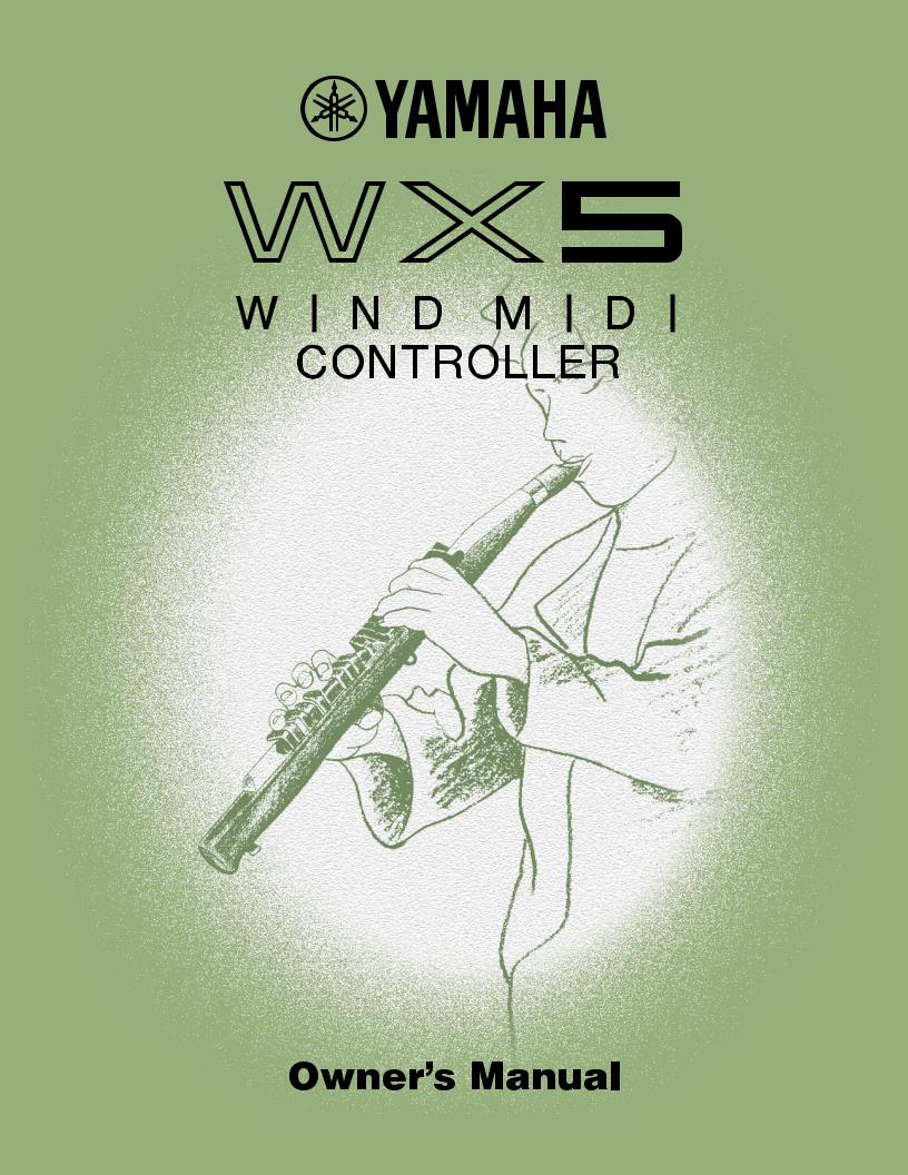 Yamaha WX5E User Manual