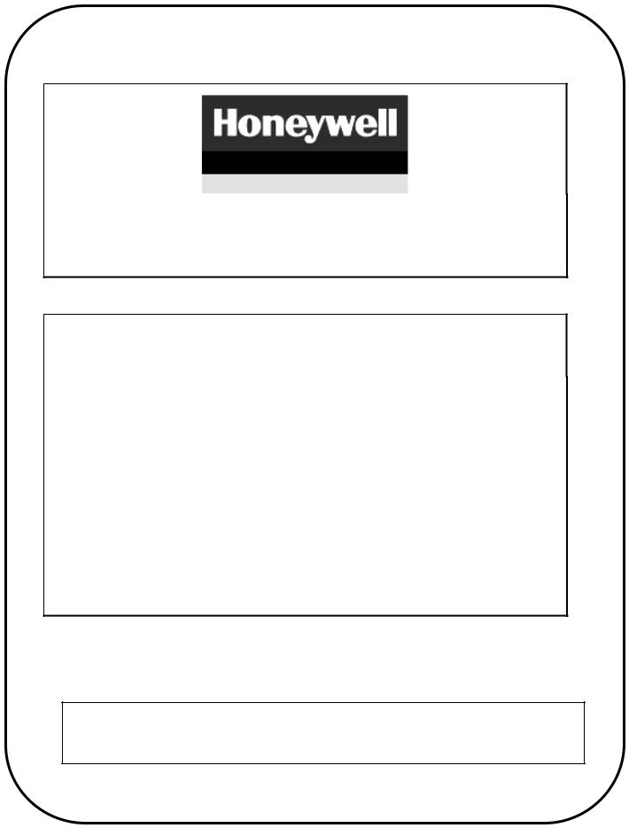 Honeywell KMA28 User Manual