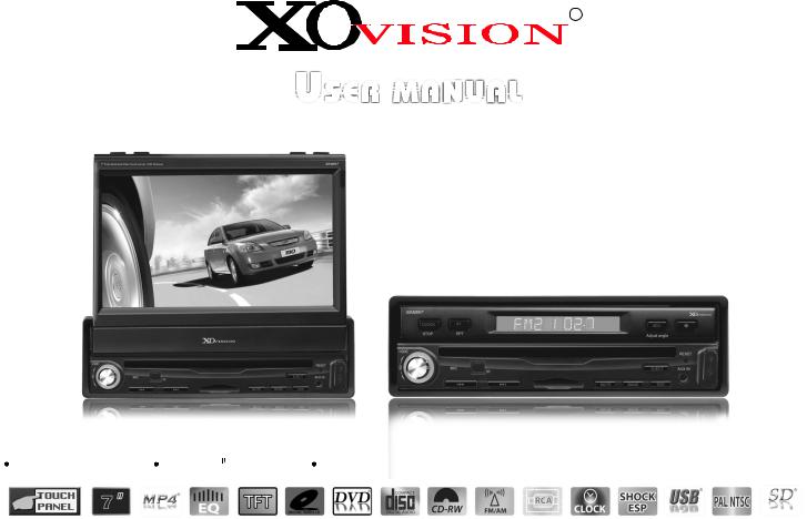 XO Vision X348NT User Manual