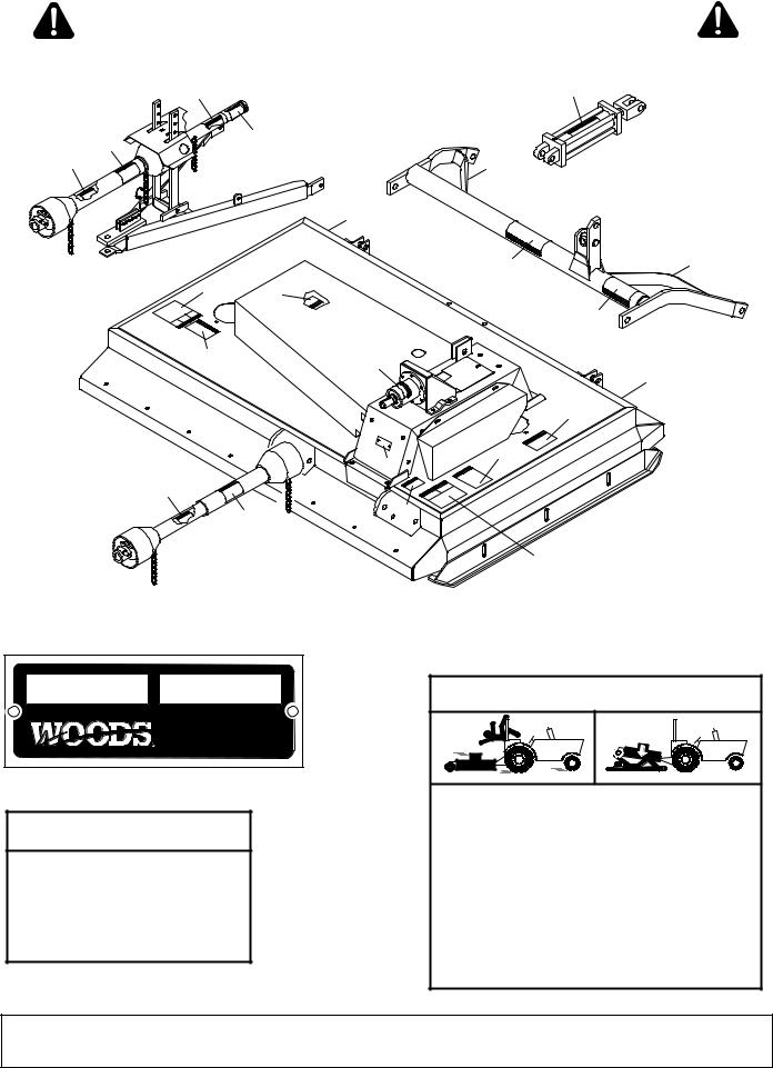 Woods Equipment MDO80-2, DO80-2 User Manual