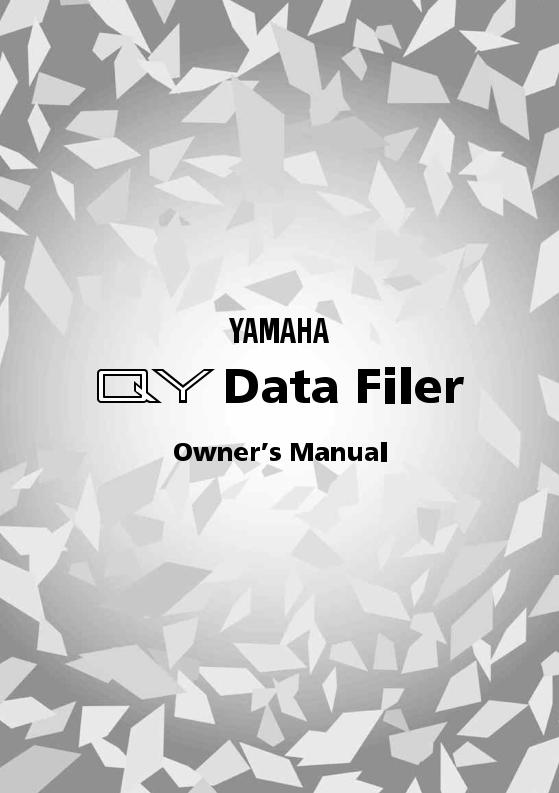 Yamaha QY70E3, QY70 User Manual