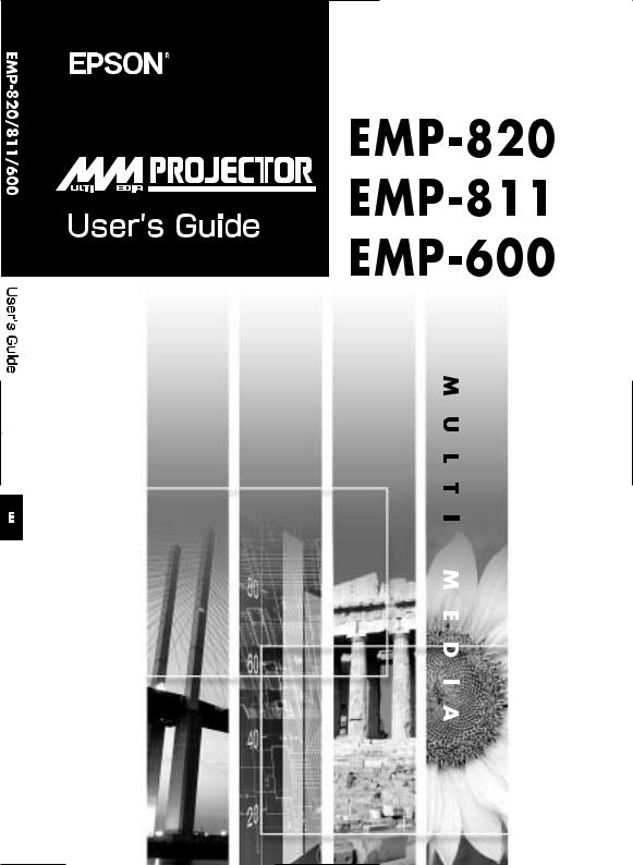 Epson EMP-820, ELP-810UG, EMP-800UG, ELP-820, EMP-810UG User Manual