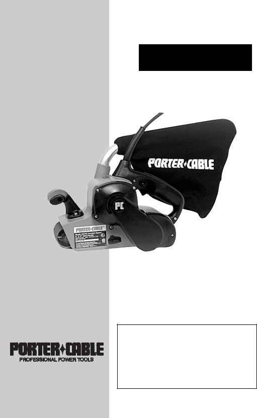 Porter-Cable 352VS User Manual