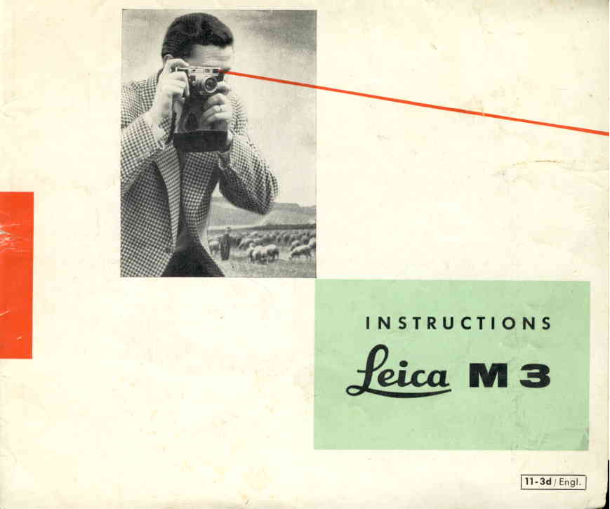 Leica m3 User Manual