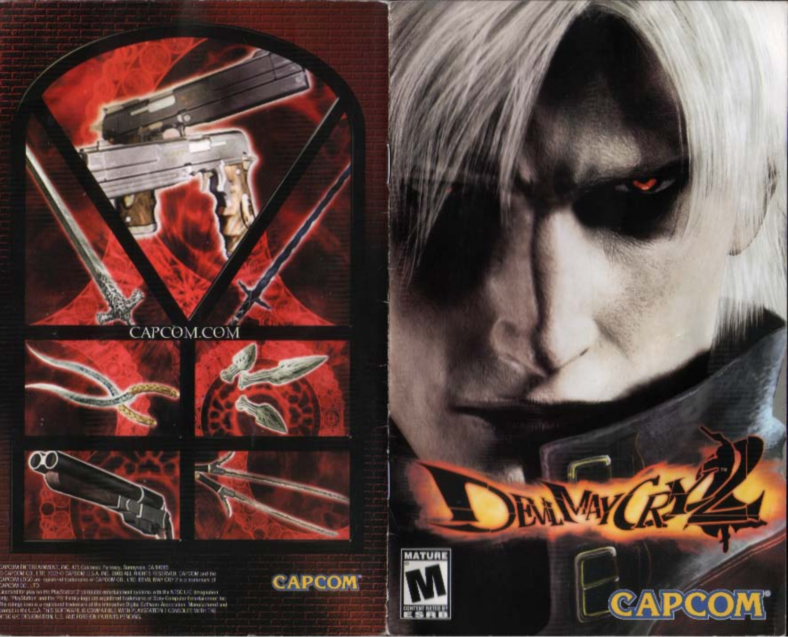 Games PS2 DEVIL MAY CRY 2 User Manual