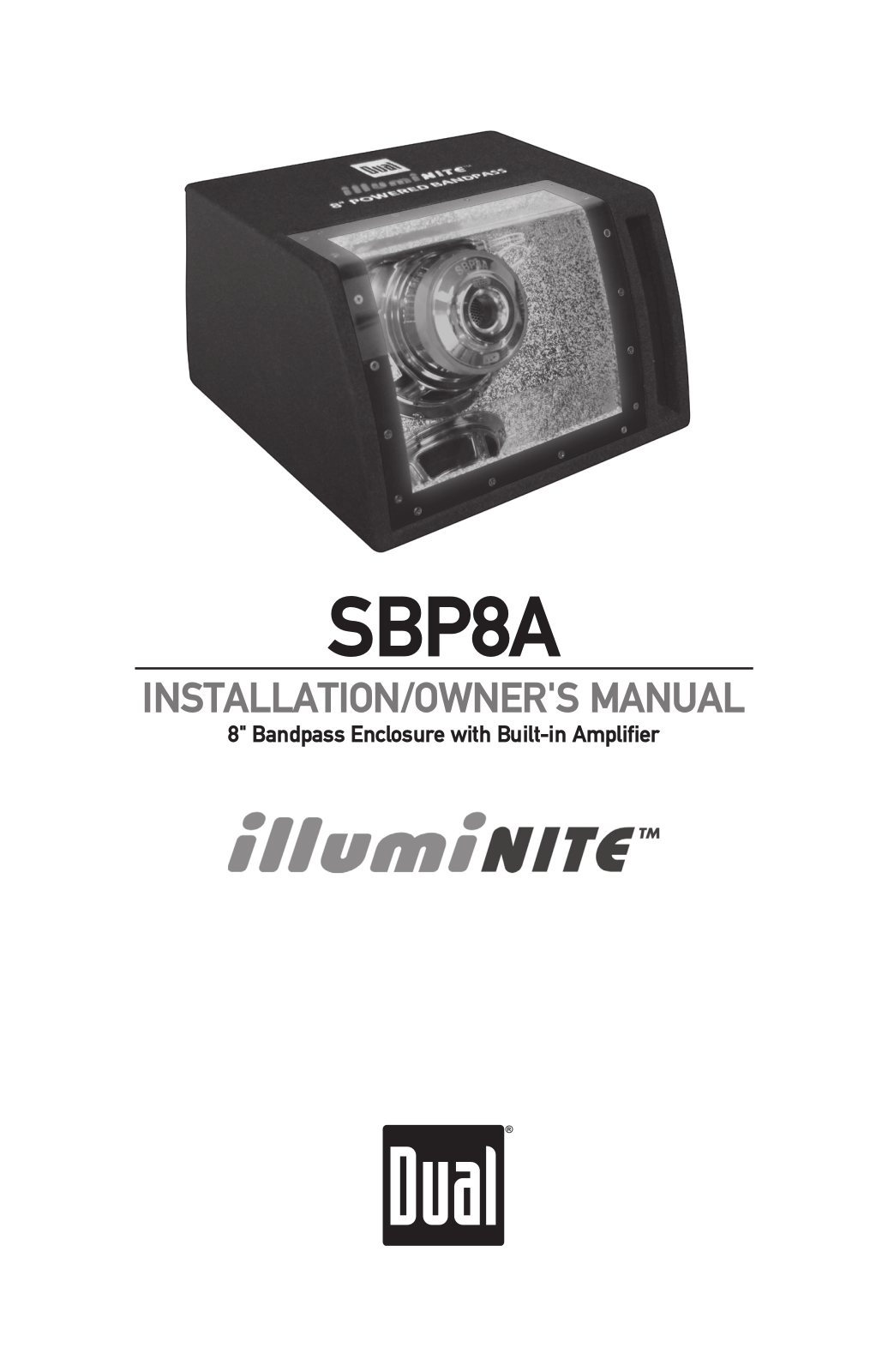 Dual SBP8A User Manual