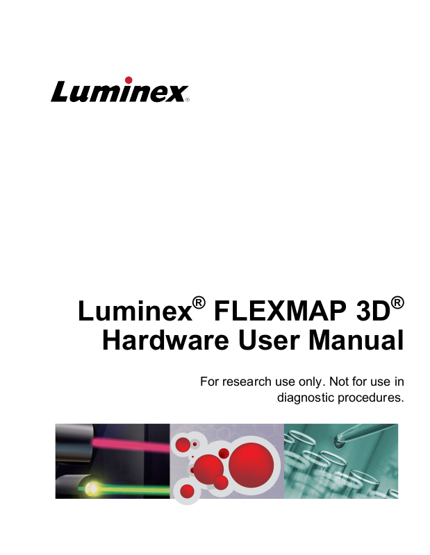 Luminex FLEXMAP 3D User Manual