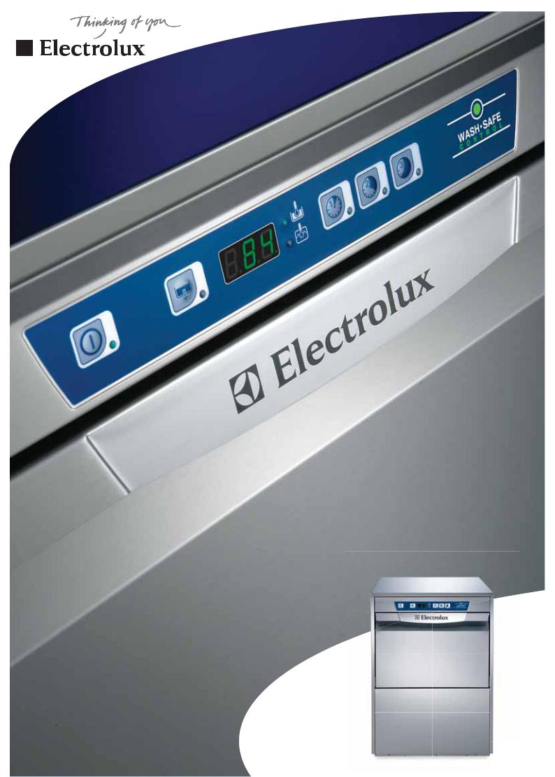 Electrolux Green Clean EUCAI, Dishwashing EUC1, Green Clean EUCI, Caf Line EUCAICL, EUCAIWL User Manual