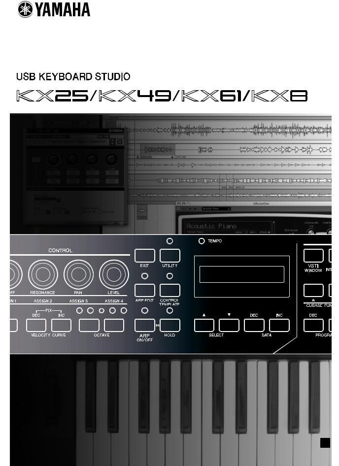 Yamaha KX8 User Manual
