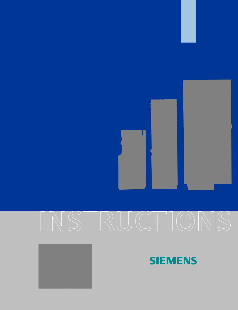 Siemens 6RA70 User Manual