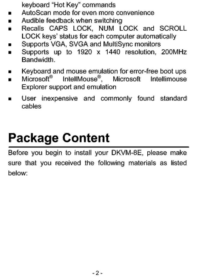 D-Link DKVM-8E User Manual