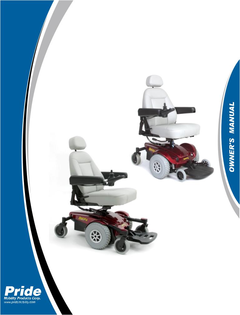 Pride Mobility Jazzy Select, Jazzy Select 6 User Manual