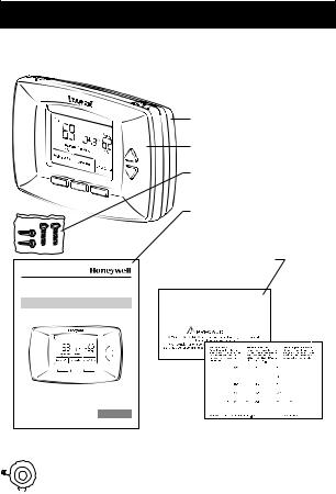 Honeywell RTH7400D User Manual