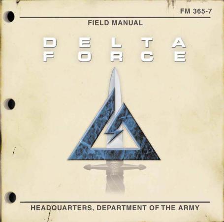 Games PC DELTA FORCE User Manual