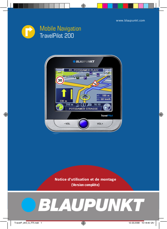 Blaupunkt Travelpilot User Manual