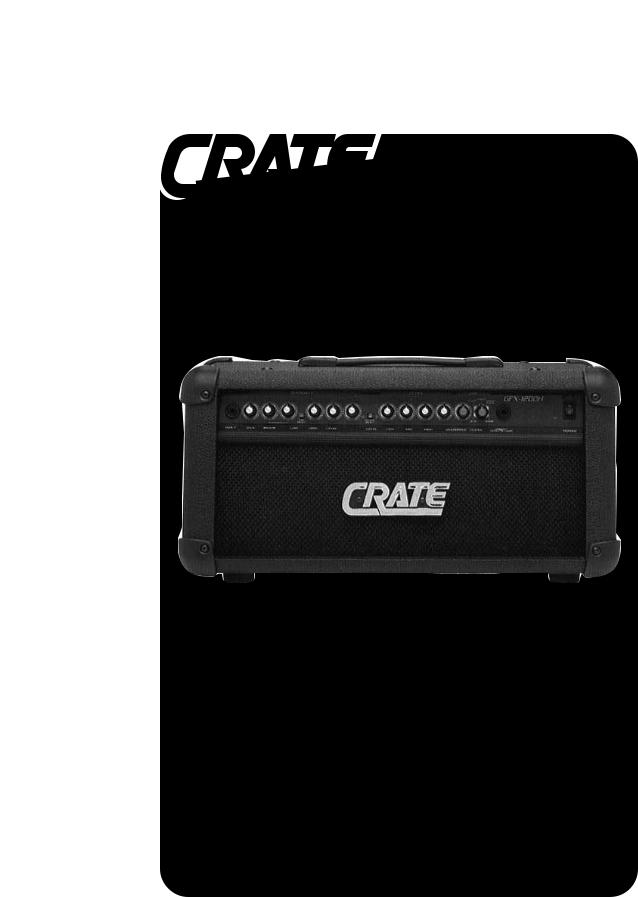 Crate Amplifiers GFX-1200H User Manual