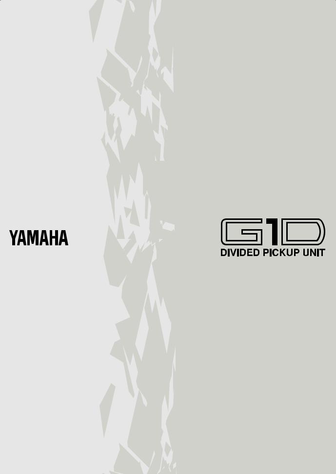 Yamaha G1D User Manual