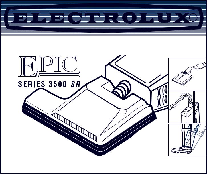 Electrolux 3500 SR User Manual