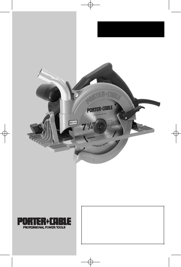 Porter-Cable 743 User Manual