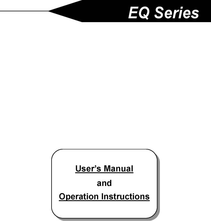 EverFocus 520TVL, 380TVL User Manual