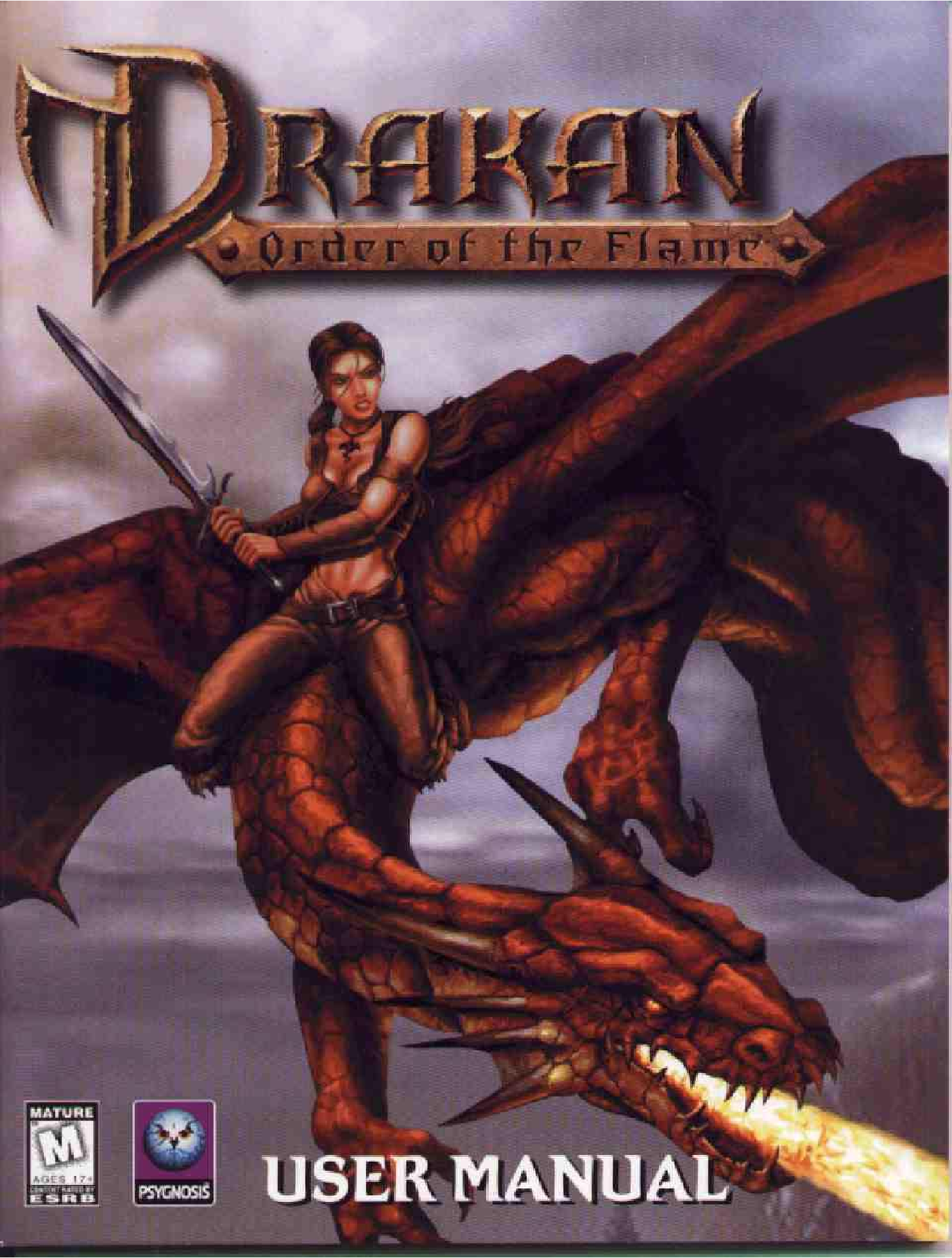 Games PC DRAKAN-ORDER OF THE FLAME User Manual