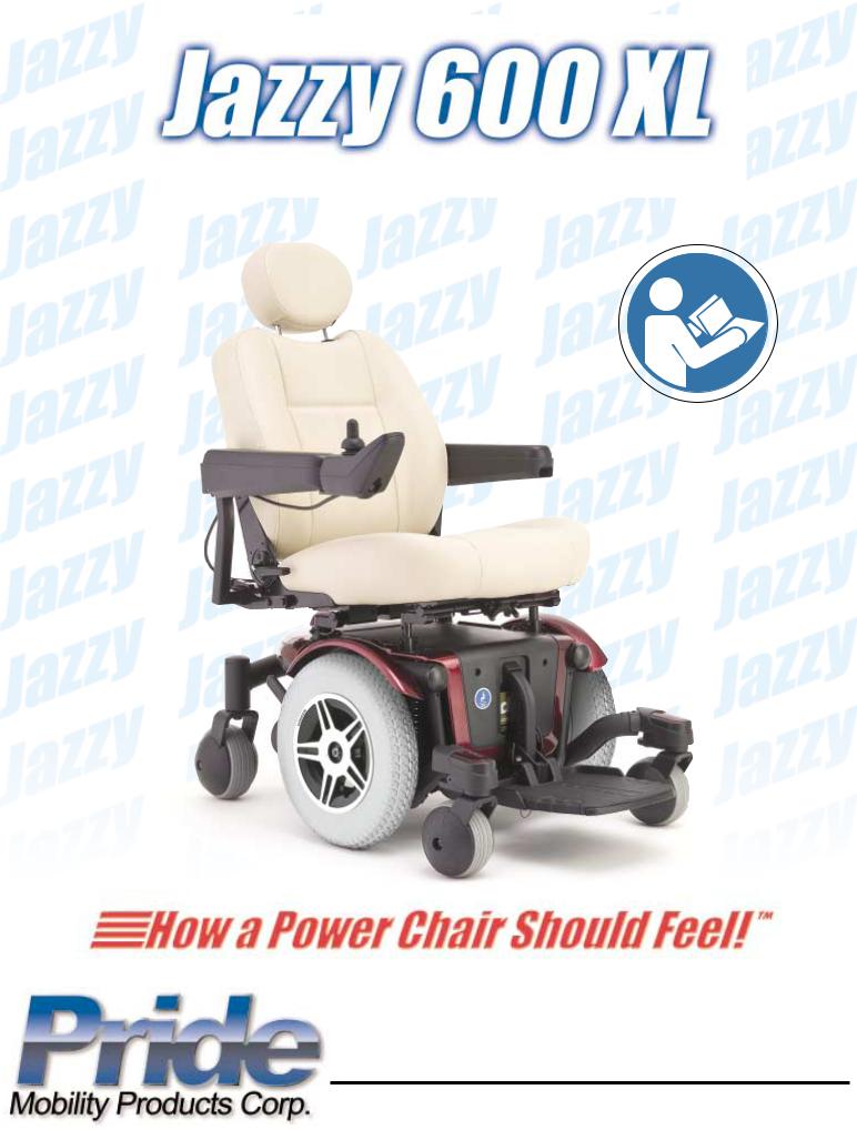 Pride Mobility Jazzy 600 XL User Manual