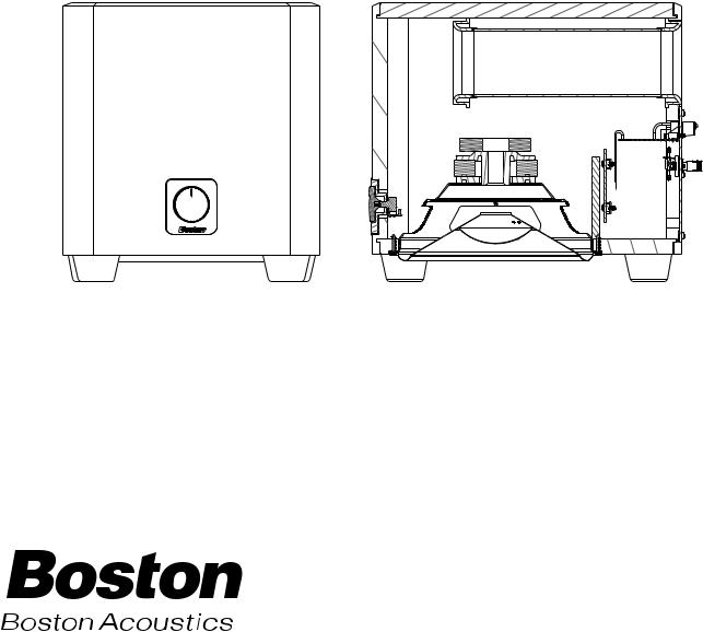 Boston Acoustics PV700, PV900 User Manual