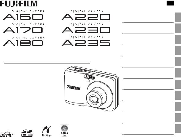 FujiFilm A220, A230, A160, A235, A180 User Manual