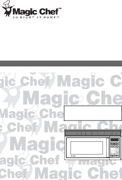 Magic Chef MCO160SF, MCO160UBF, MCO160UWF, MCO160UQF User Manual