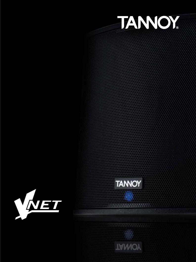 Tannoy VNET 18DR, VNET 12, VNET 12 HP, VNET 300, VNET 15 User Manual