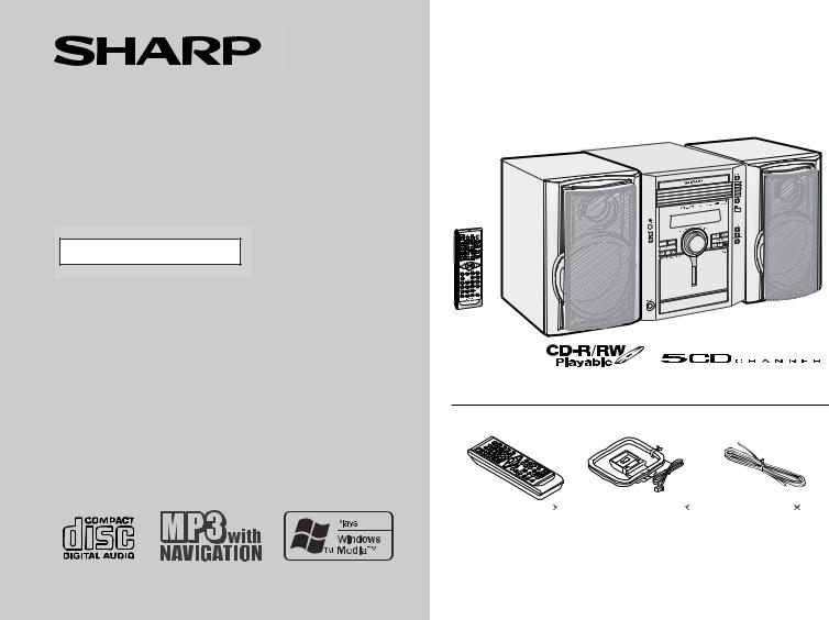 Sharp XL-MP150 User Manual