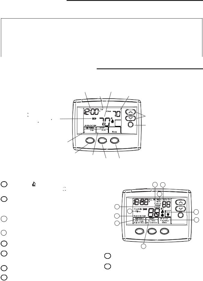 White Rodgers 1F80ST-0471, 1F86ST-0471 User Manual