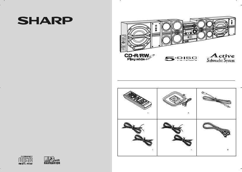 Sharp CP-G20000S, CD-G20000 User Manual