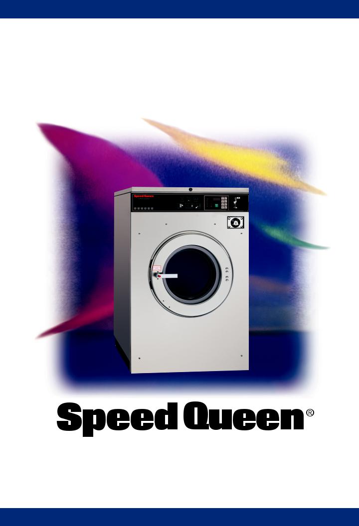 Speed Queen 80 lb, 25 lb, 30 lb, 40 lb, 60 lb User Manual