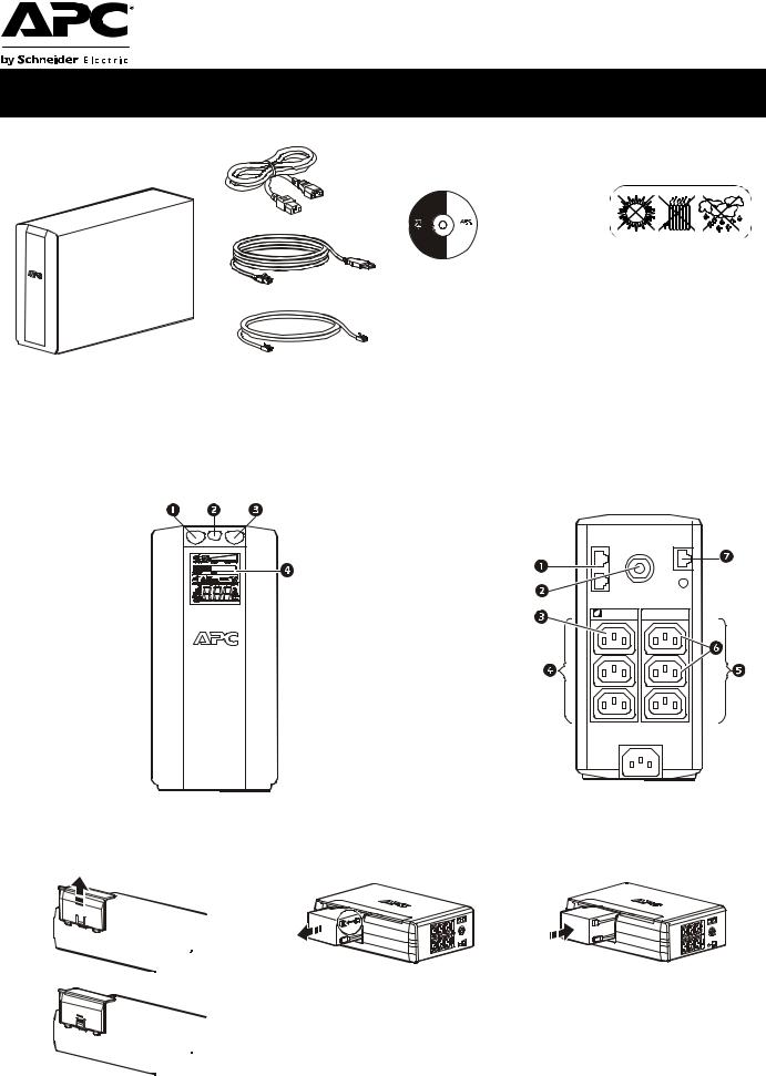 APC BACK-UPS RS 550 User Manual