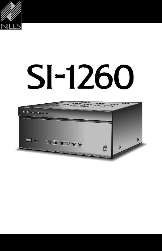 Niles Audio SI-1260 User Manual