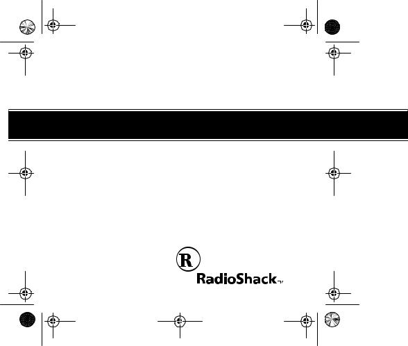 Radio Shack 310 User Manual