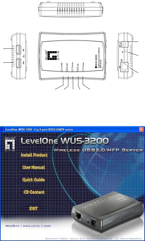 LevelOne WUS-3200 User Manual