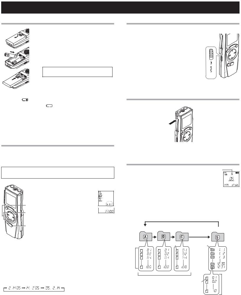 Olympus VN-120, VN-120PC, VN-240, VN-480, VN-480PC User Manual