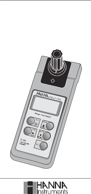 Hanna Instruments C 124 User Manual