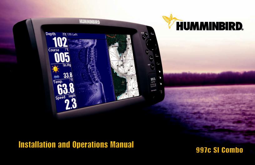 Humminbird 900, 997c User Manual