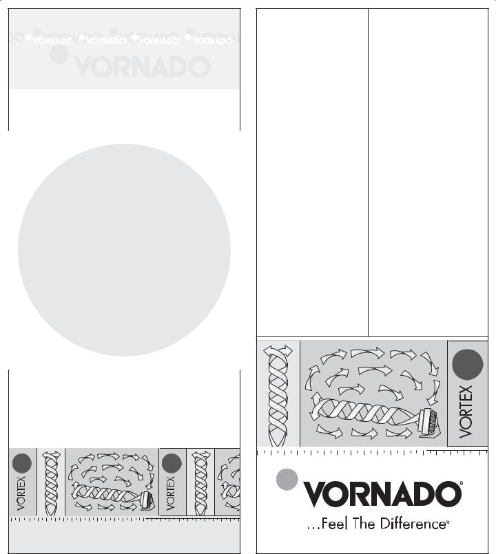 Vornado 620 User Manual