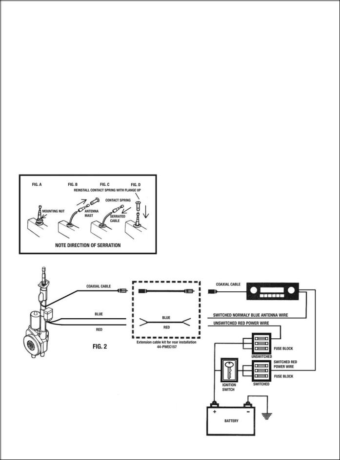 Metra Electronics AW-PW22 User Manual
