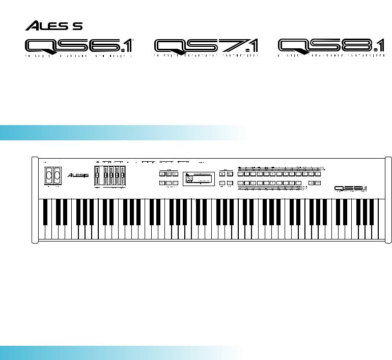 Alesis QS61 User Manual
