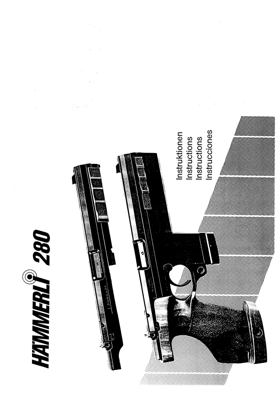 Walther Hammerli Instruction Manual