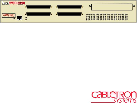 Cabletron Systems 2200 User Manual