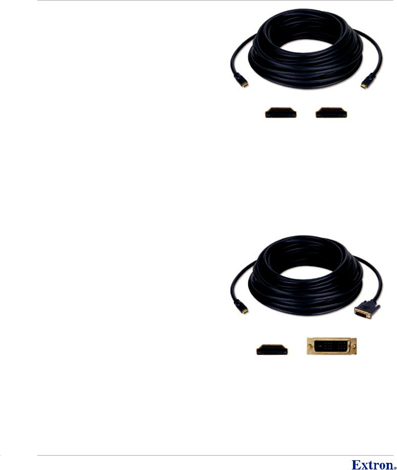 Extron electronic HDMI M-M-3, HDMI M-M-25 25, HDMI M-M-12, HDMI M-M, HDMI M-M-6 User Manual